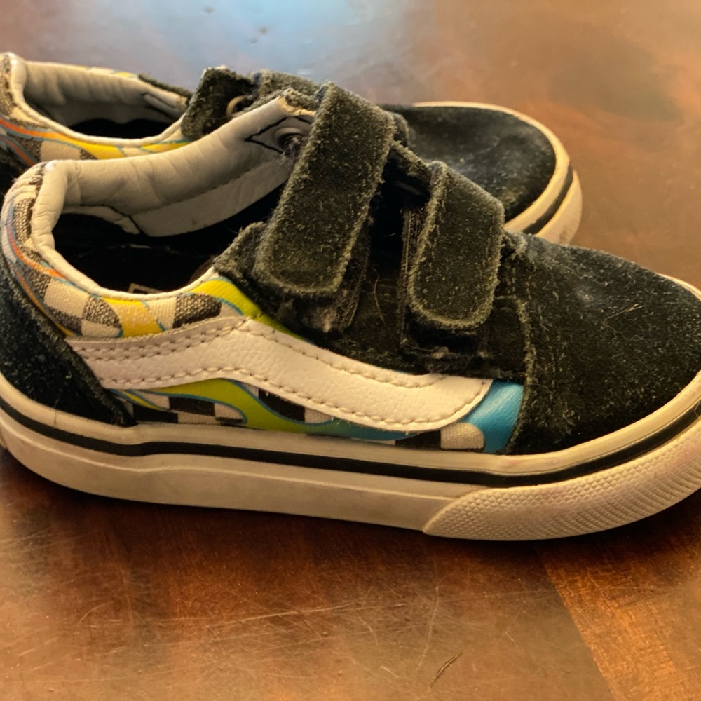 Toddler sz 5 Vans velcro shoe